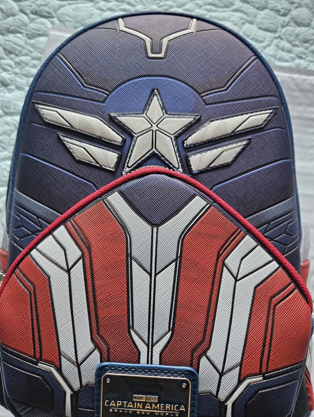 Loungefly Captain America: Brave New World Cosplay Mini Backpack